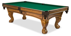 Pinnacle Oak 8 foot pool table