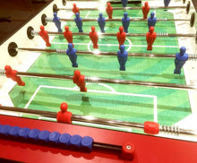 Load image into Gallery viewer, Longoni Bomber Red foosball soccer table • playfield picture 2