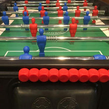 Charger l&#39;image dans la galerie, Premium quality Longoni Striker Blue Foosball Soccer Table - close-up image game surface