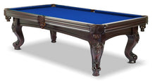 Charger l&#39;image dans la galerie, Majestic Mahogany 8 foot pool table with blue billiard felt