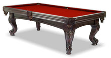 Charger l&#39;image dans la galerie, Majestic Mahogany 8 foot pool table with red billiard felt
