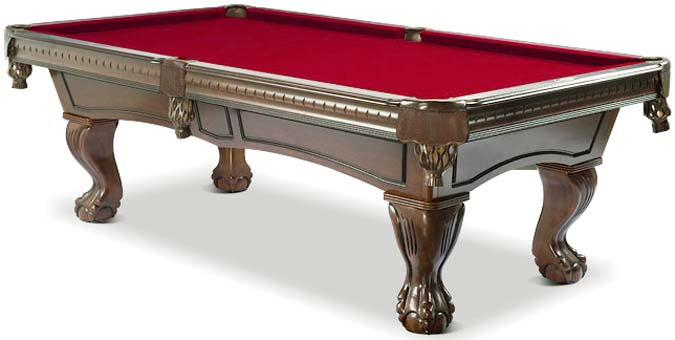 Pinnacle Walnut finish 8 foot Pool Table