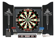 Load image into Gallery viewer, Professional quality complete dartboard, darts and cabinet set